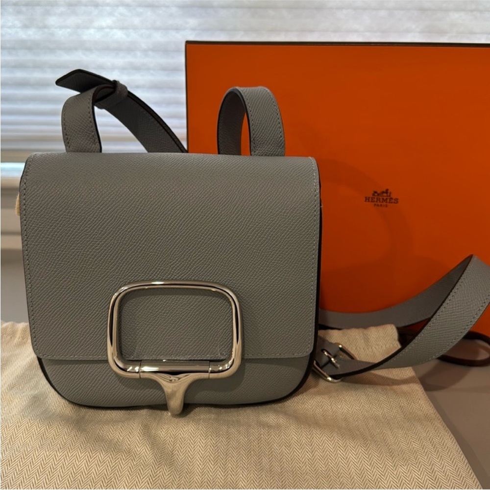 Hermès della Cavalleria Mini 18 leather bag crossbody Veau Epsom NWT! Rare!